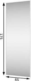 Καθρέπτης Rumba-Leuko - 65.00Χ0.00Χ175.00cm