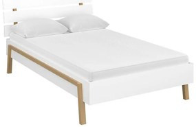 Κρεβάτι Belle με πάτωμα Λευκό 120x200cm - BELLEBED120