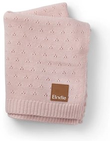 Κουβέρτα Πλεκτή Αγκαλιάς (75x100) Elodie Pointelle Ακρυλική Misty Pink BR79329
