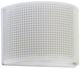 Φωτιστικό Τοίχου - Απλίκα Vichy 80228 B Beige Ango Polypropylene