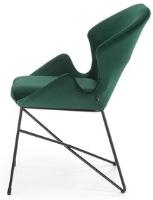 K458 chair color: dark green DIOMMI V-PL-K/458-KR-C.ZIELONY