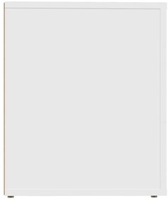 vidaXL Κομοδίνα 2 τεμ. Λευκά 50x39x47 εκ.