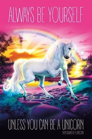 Αφίσα Unicorn - Always Be Yourself, (61 x 91.5 cm)