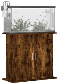 vidaXL Βάση Ενυδρείου Καπνιστή Δρυς 81x36x73 εκ. Επεξεργασμένο Ξύλο
