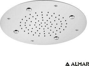 Almar Round Mist Temptation E044219 Chrome - Κεφαλή Οροφής Εντοιχισμού