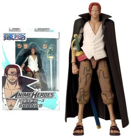 Εικόνες σε δράση One Piece Bandai Anime Heroes: Shanks 17 cm