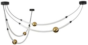 Κρεμαστό Φωτιστικό Οροφής LED 100W IP20 3000K Μαύρο Χρυσό 64184 Arlight-64184-Μαύρο-Χρυσό 0064184