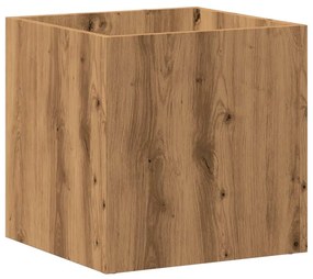 vidaXL Κουτί γλάστρας Artisan Oak 40x40x40 cm Κατασκευασμένο ξύλο