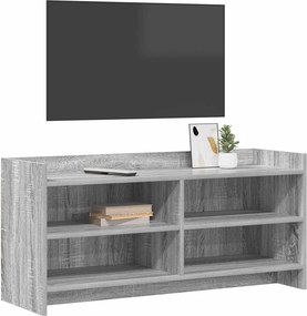 vidaXL Ντουλάπι TV 100 x 33 x 47 εκ Γκρι Sonoma Επεξεργασμένο Ξύλο