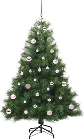vidaXL Τεχνητό Χριστουγεννιάτικο Δέντρο Πράσινο 150 cm ΠΕ και PVC