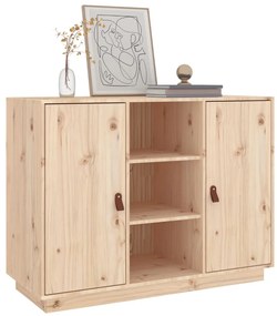 vidaXL Ντουλάπι 100x40x75 εκ. από Μασίφ Ξύλο Πεύκου