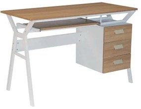 Γραφείο UNIT Η/Υ 120x54cm Άσπρο/Sonoma