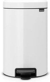 Brabantia 649032 Κάδος με πεντάλ 12L , White