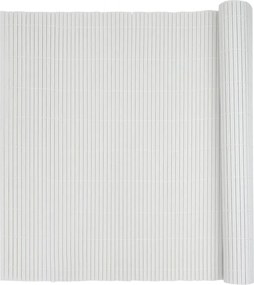 vidaXL Φράχτης Κήπου Διπλής Όψης Λευκός 1,8x5 μ. PVC