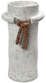 Διακοσμητικό Βάζο LIF146 20,3x20,3x36,8cm White-Brown Espiel Paper