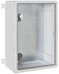 vidaXL Ντουλάπι Ελέγχου Γκρι 35 x 19.5 x 50 εκ. ΑΒΣ Πλαστικό