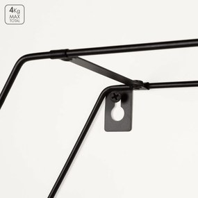 Ράφια Max Home Σίδερο Ξύλο MDF 30 X 27 X 10 CM (x6)