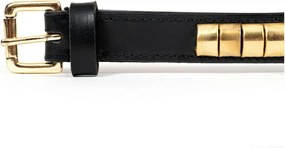 Κολλάρο Σκύλου Gloria Duna Μαύρο Χρυσό (35 x 2 cm)