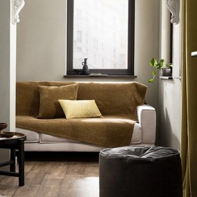 Ριχτάρι 421 37 Gold Green Gofis Home Διθέσιο 180x250cm Acrylic, Polyester