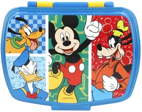 Τσάντα Γεύματος με Αξεσουάρ Mickey Mouse Πλαστική ύλη 380 ml 17 x 5,5 x 13,5 cm (x6)