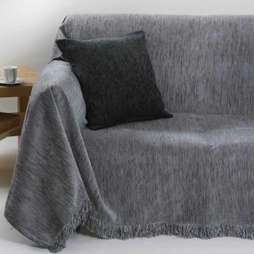 Ριχτάρι Ζακάρ Σενίλ 1300 Light Grey Anna Riska Armchair 180x150cm 100% Βαμβάκι