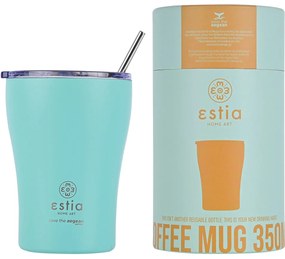 Ποτήρι Θερμός 350ml Estia Save The Aegean Bermuda Green 01-12106
