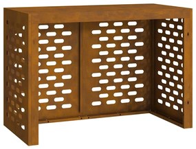 vidaXL Κάλυμμα κλιματιστικού Σκ rusty 100 x 50 x 70 cm
