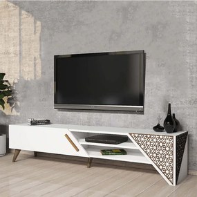 Έπιπλο Τηλεόρασης Beril 845HCT5501 180x37x40cm White