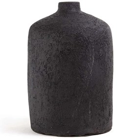 Βάζο Siso Ban 0630073 20x20x32cm Black Soulworks Ceramic