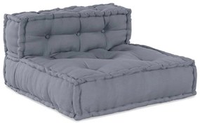 vidaXL Μονάδα Μοντέρνου Καναπέ 4 pcs Γκρι Ύφασμα