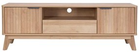 Έπιπλο τηλεόρασης Hamea mdf σε φυσική απόχρωση 145x39,5x49εκ 145x39.5x49 εκ.