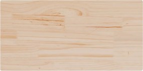 vidaXL Επιφάνειες Τραπεζιού Ορθογώνιες 2 τεμ. 80x40x2,5εκ Μασίφ Πεύκο