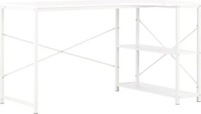vidaXL Γραφείο Υπολογιστή Λευκό 120 x 72 x 70 εκ.