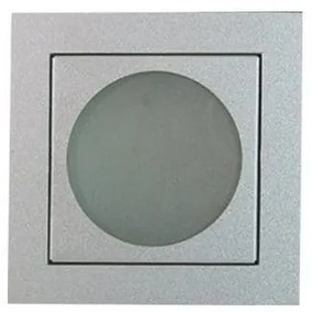 Χωνευτό Σποτ Φωτιστικό Τοίχου IP20 LED 1W 6000K Γκρι LED92381SG ACA-LED92381SG-Γκρι LED92381SG