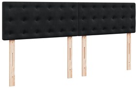 ΚΡΕΒΑΤΙ BOXSPRING ΜΕ ΣΤΡΩΜΑ ΜΑΥΡΟ 200X200 ΕΚ. ΒΕΛΟΥΔΙΝΟ 3286416