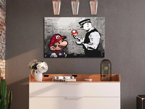 Ζωγραφική με αριθμούς Mario - Banksy