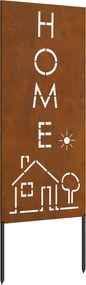 vidaXL Οθόνη Ιδιωτικότητας Κήπου Σκ rusty 50 x 140 εκ