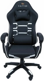 Καρέκλα Gaming Raptor Inferno-Leuko