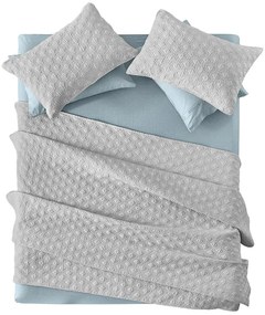 Κουβερλί King Size (250x240) + Διακοσμητική Μαξιλαροθήκη Guy Laroche Tempest Grey