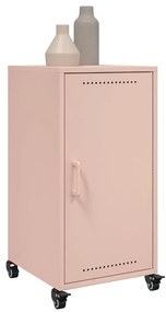 vidaXL Ντουλάπι Ροζ 36x39x72 εκ. από Ατσάλι