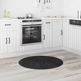 vidaXL Χαλί Σκούρο Γκρι 90 x 90 cm Πολυπροπυλένιο