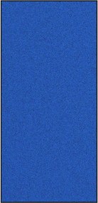 vidaXL Χαλάκι Εξώπορτας Μπλε και Μαύρο 120 x 250 cm 100% Πολυαμίδιο
