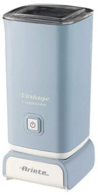 Αφριστήρας γάλακτος Ariete VINTAGE 2878/05, 500W, 0.25 l, Ζεστός και κρύος αφρός, Αφρισμός, Μπλε