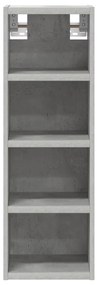 vidaXL κρεμαστό ντουλάπι Riga μπετόν γκρι 20x29,5x60 cm