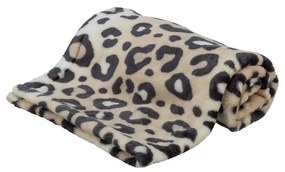 Κουβέρτα για κατοικίδια Trixie Leo Κρεμ πολυεστέρας 70 x 50 cm