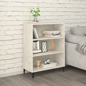 vidaXL Ντουλάπι Γκρι Σκυροδέματος 69,5x32,5x90 εκ. Επεξεργασμένο Ξύλο