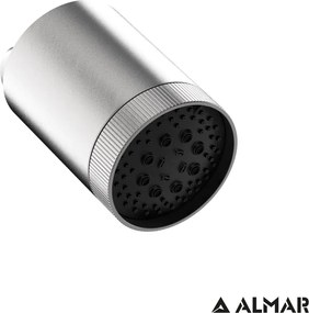 Almar Beam Multijet E044286 Inox - Επιτοιχη Κεφαλή Ντους