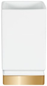 Ποτήρι Οδοντόβουρτσας Spirella 03196.003 Roma White/Gold