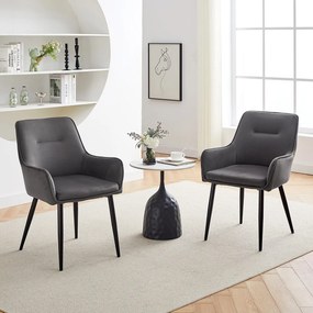 Καρέκλα Τραπεζαρίας (56x61x89) Spitishop Hernan Grey