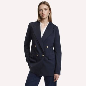 Σακάκι από μείγμα μαλλιού, ίσια γραμμή